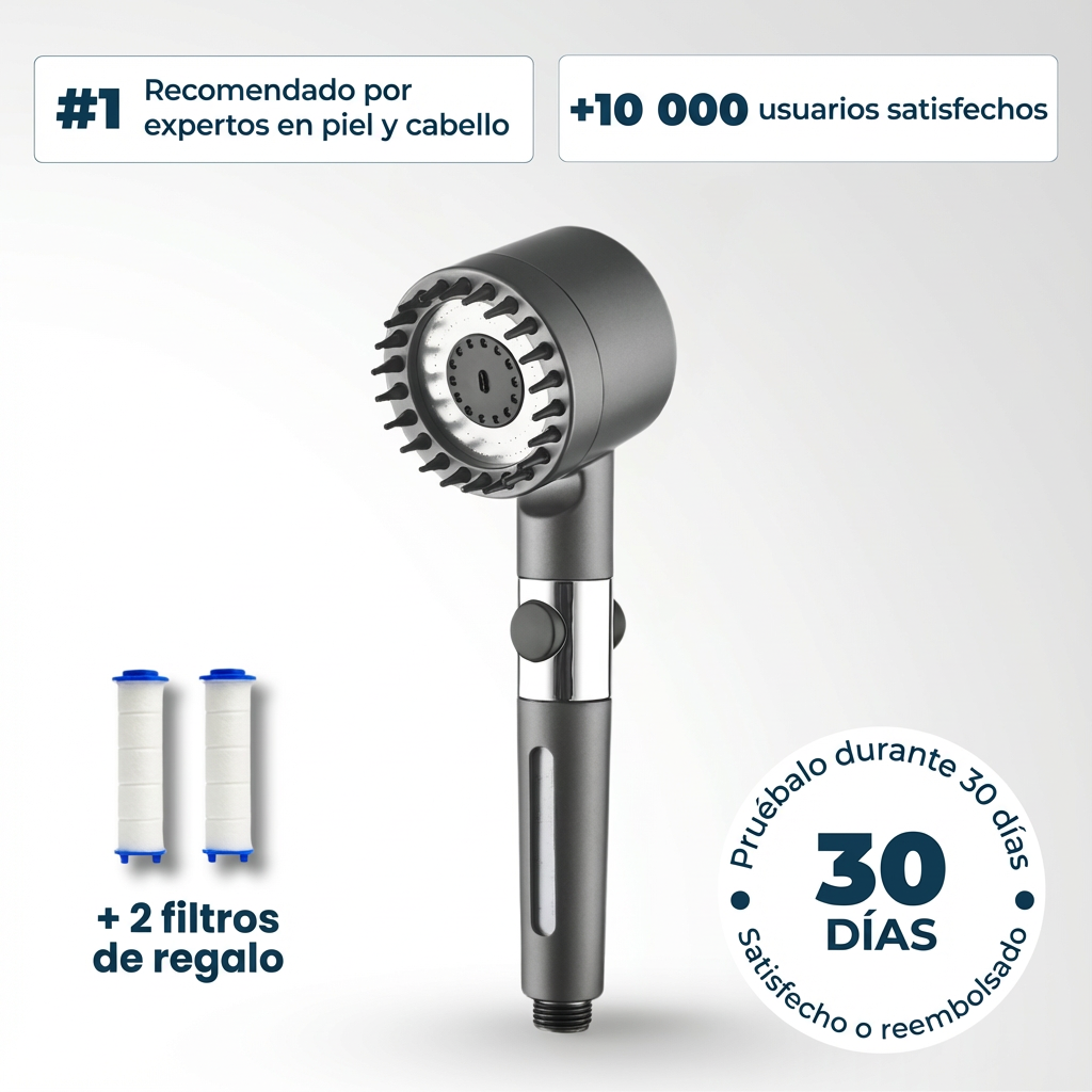 Cabezal de ducha 3 en 1 HydroShower®