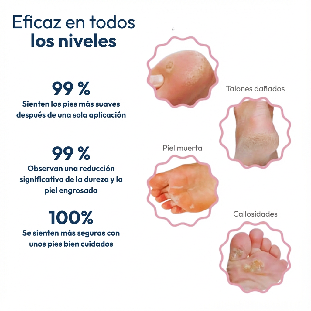 Mascarilla exfoliante mágica para pies Ecovia