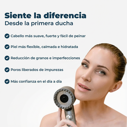 Cabezal de ducha 3 en 1 HydroShower®