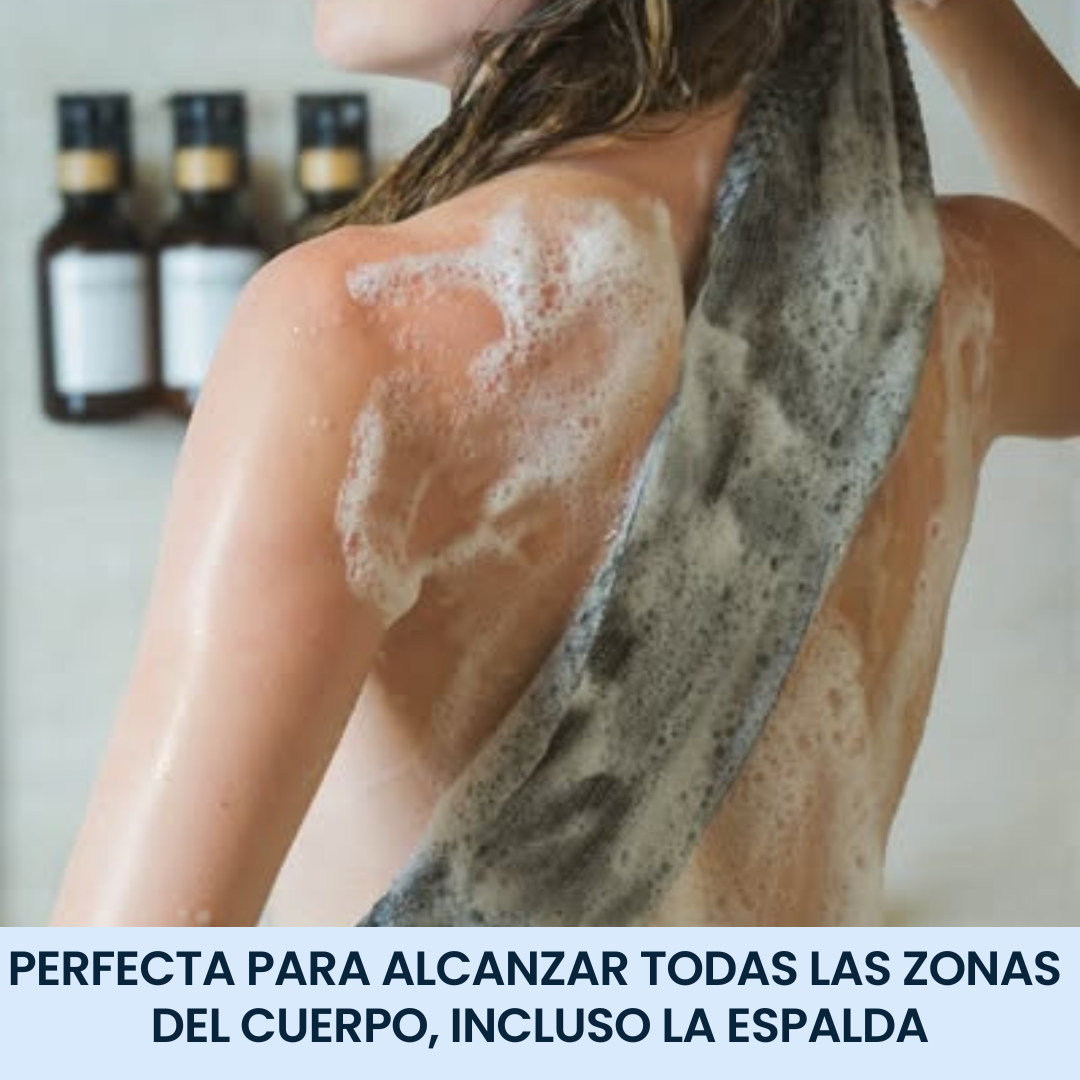 BodyClean® Toalla de ducha exfoliante Ecovia