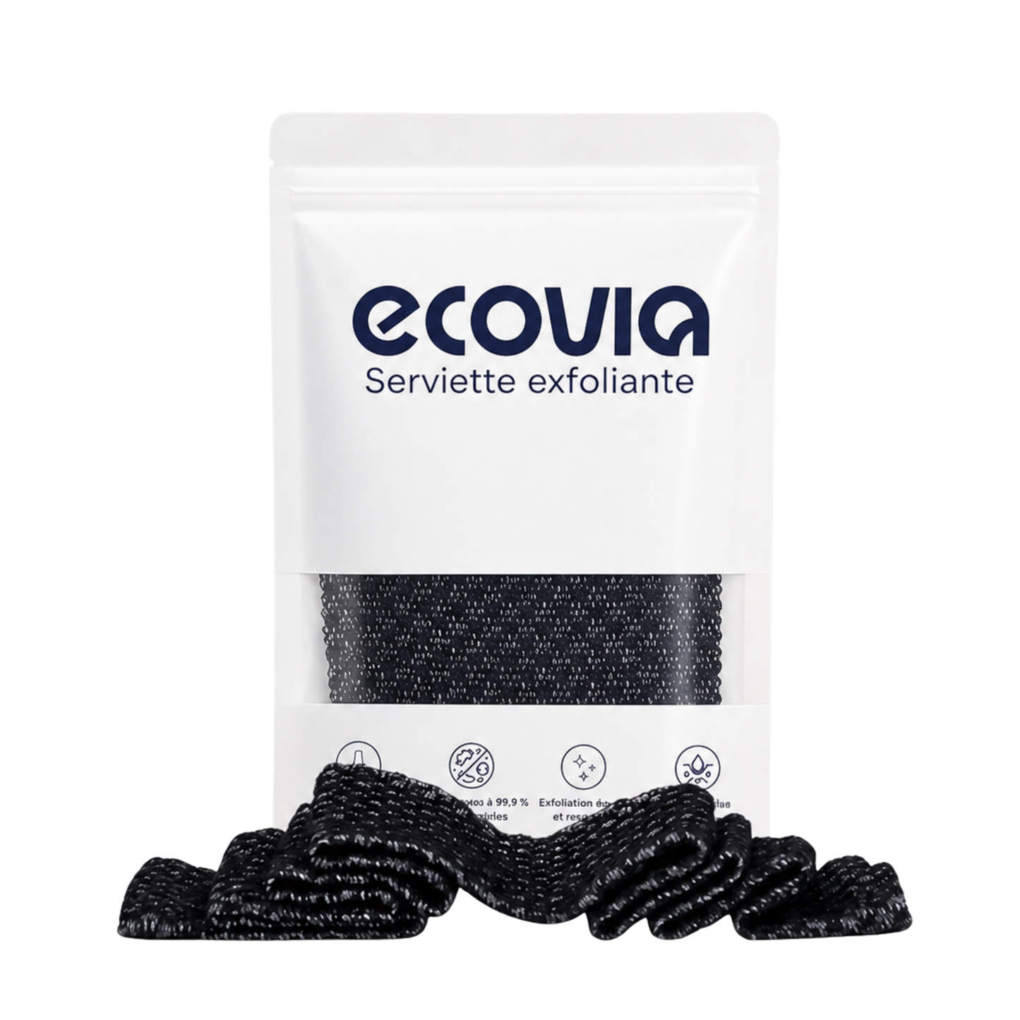 Ecovia Toalla Exfoliante de Ducha